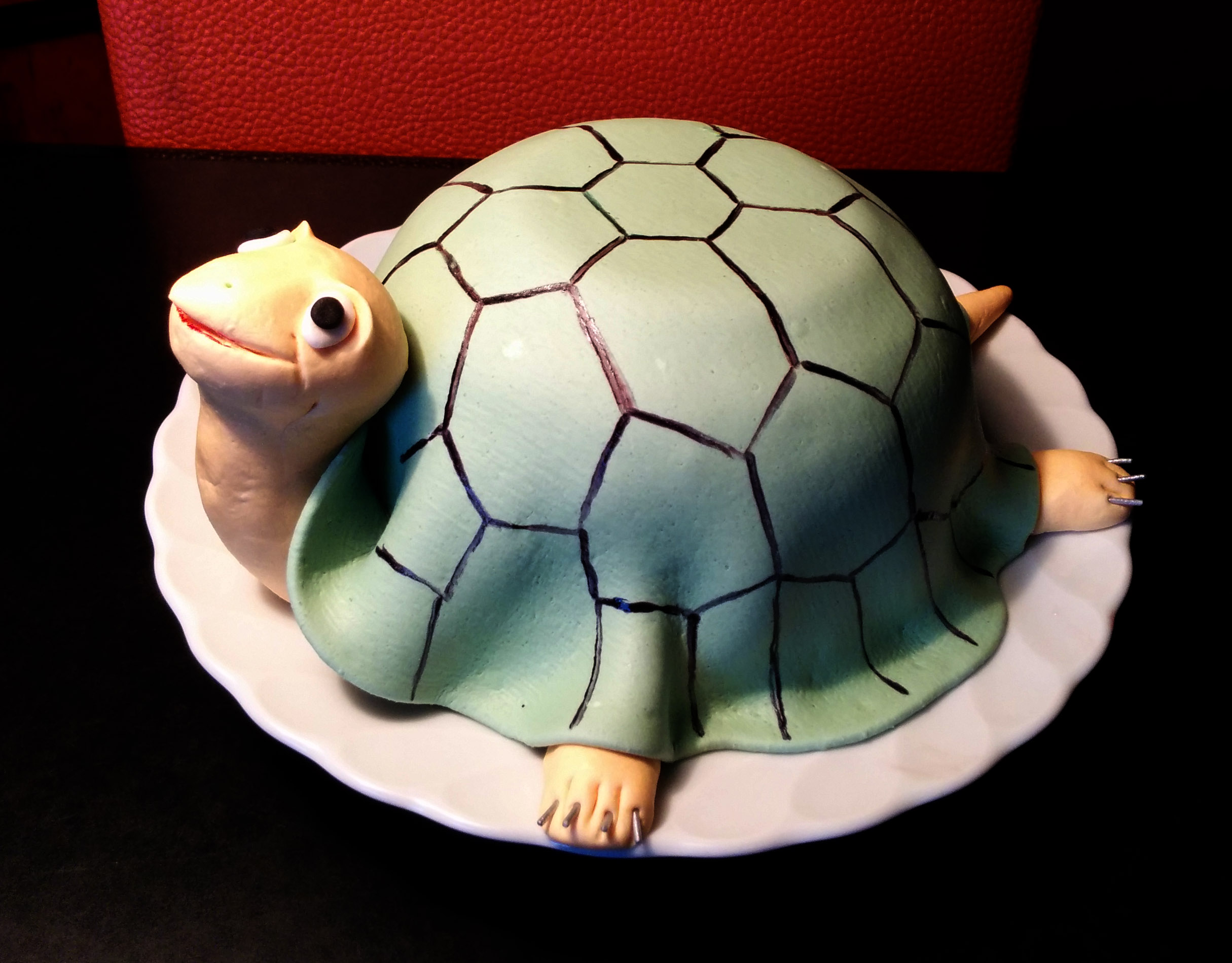 Torte für Schildkroetenliebhaber - Arbeitsaufwand: 4 Std.